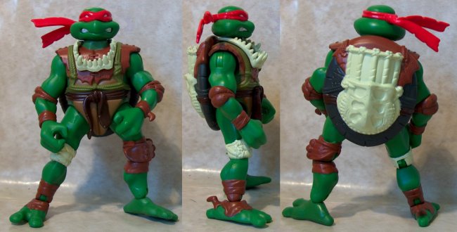 Paleo Patrol Raph figure turnaround