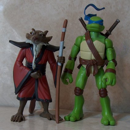 Splinter with Leo