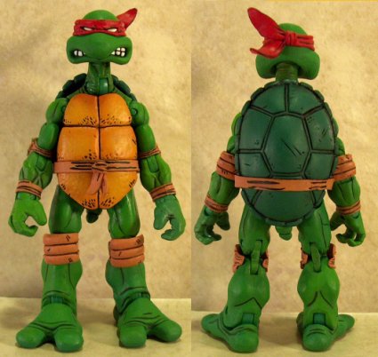 Raphael front and back