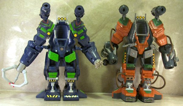 Shell Shifter Donatello and MECH Wrekker Don