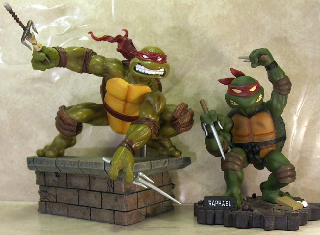 Raphael statues