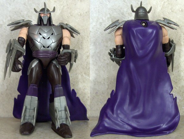 Shredder front and back