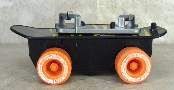 Skateboard side view