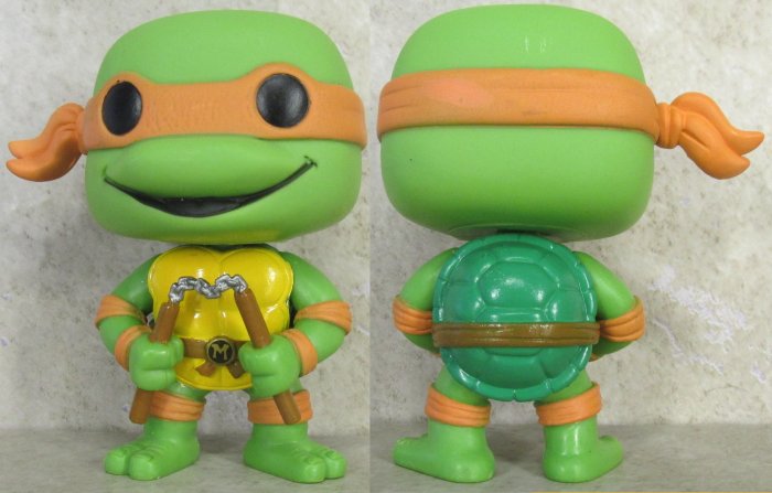 Michelangelo front and back