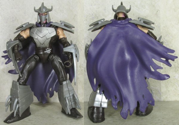 Shredder front and back