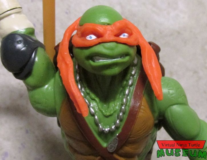 Combat Warrior Michelangelo close up