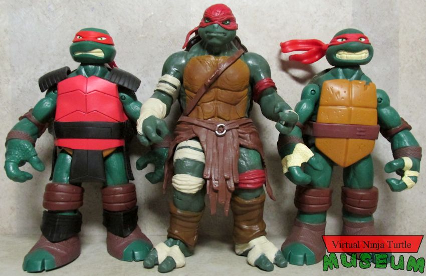 Giant Raphael figures