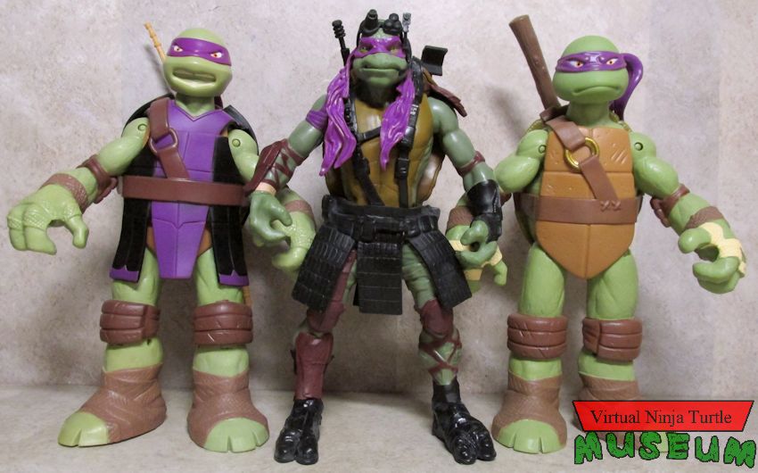 Giant Donatello figures