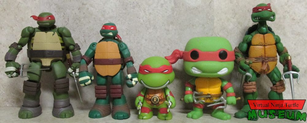 Revoltech, Battle Shell, KidRobot, Funko and NECA Raphael