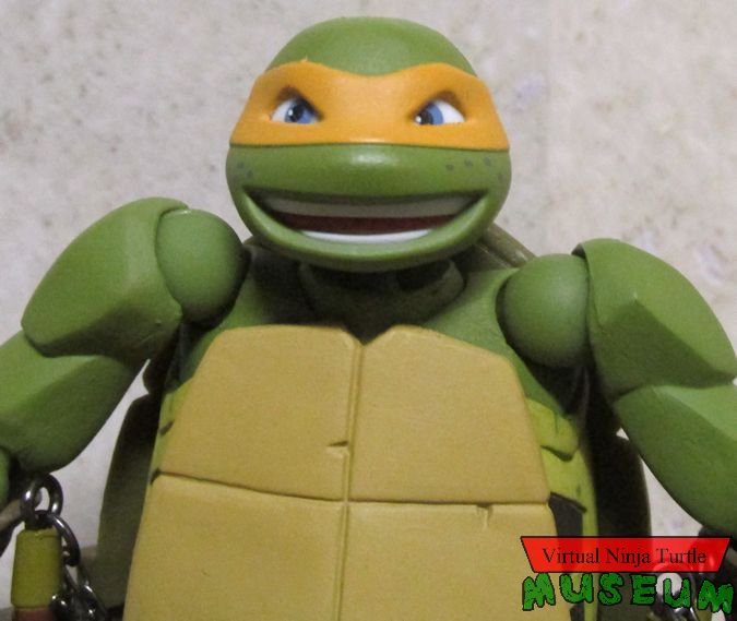 Revoltech Michelangelo close up