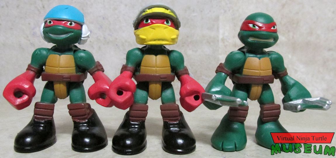 Pilot Raph, Racer Raph and Raphael