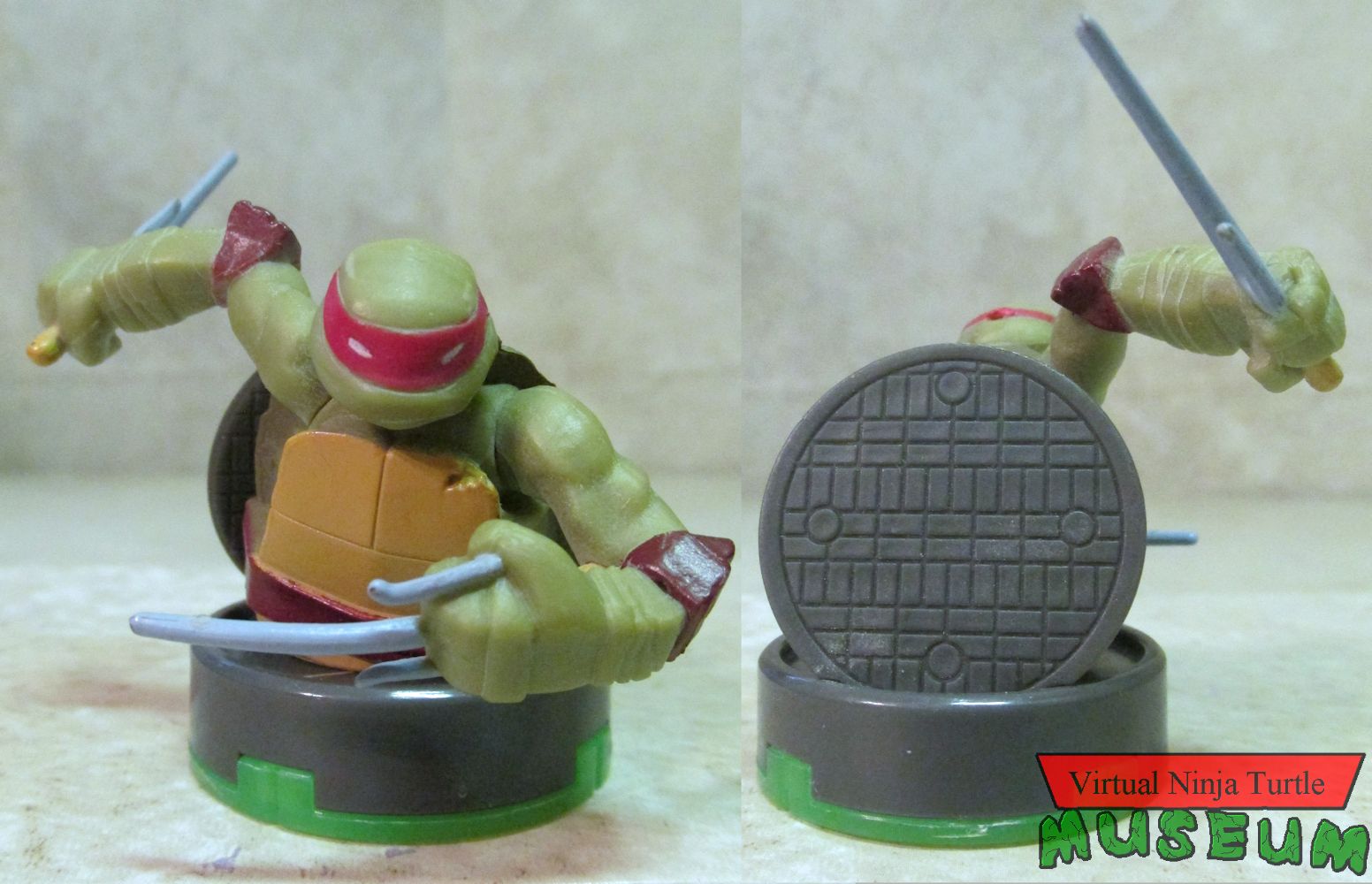 Raphael front and back