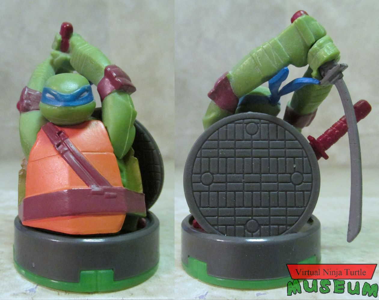 Leonardo front and back