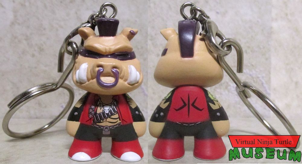 Bebop keychain front and back