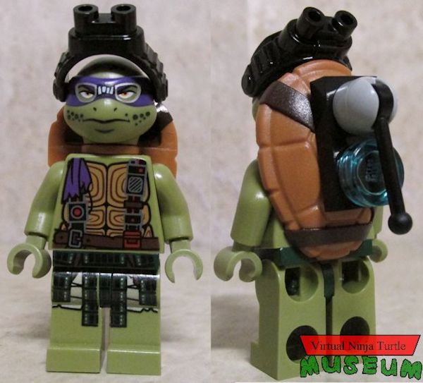 Donatello front and back