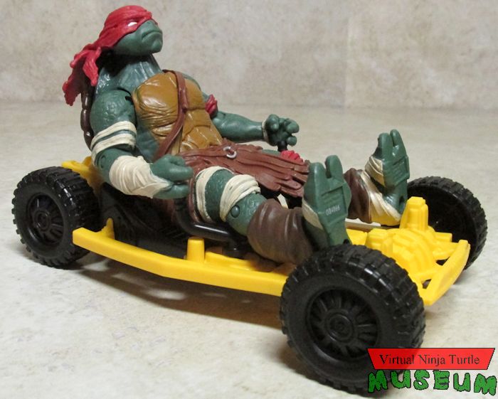 Raph on cart