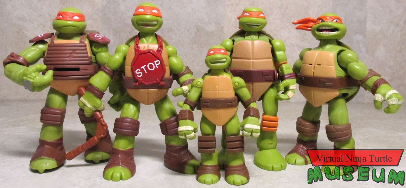 Deluxe Michelangelo figures