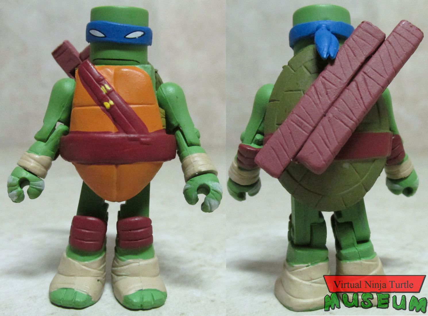 Sewer Leonardo front and back