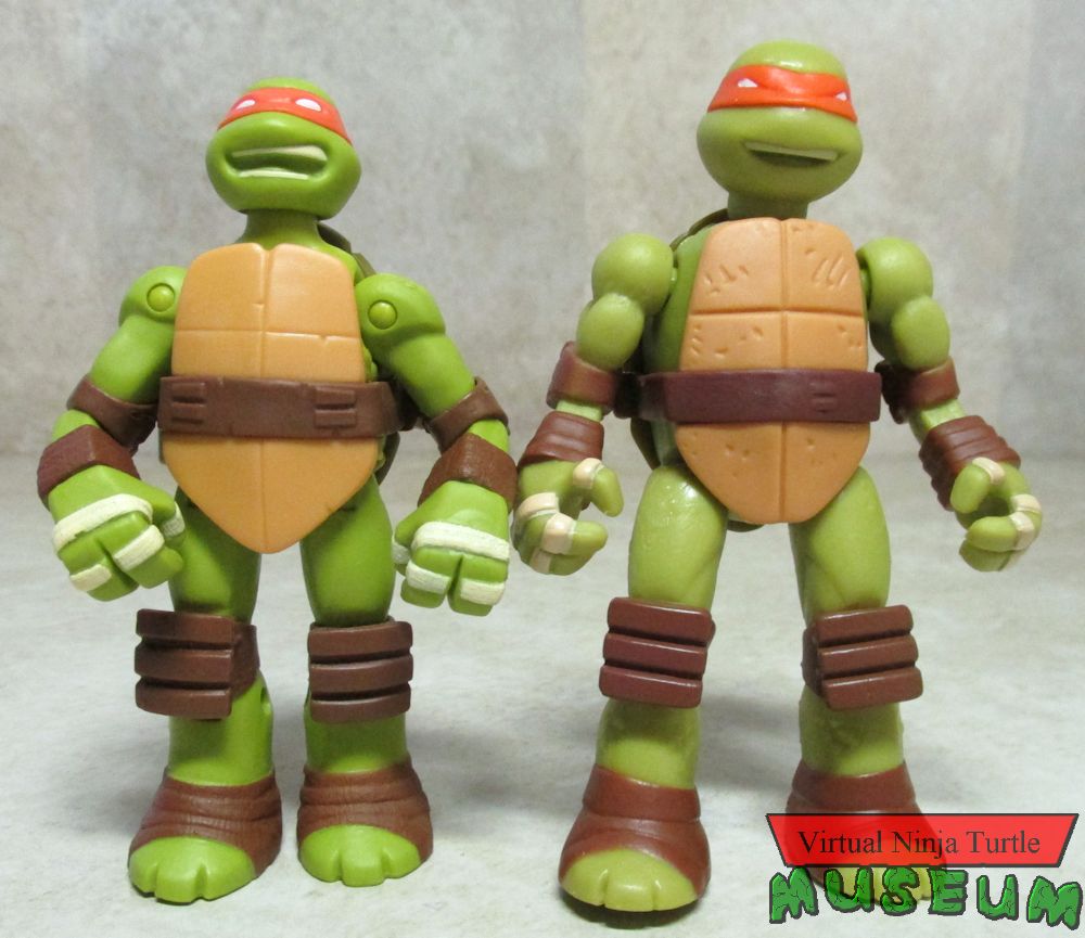 Mix & Match Michelangelo with Battle Shell Michelangelo