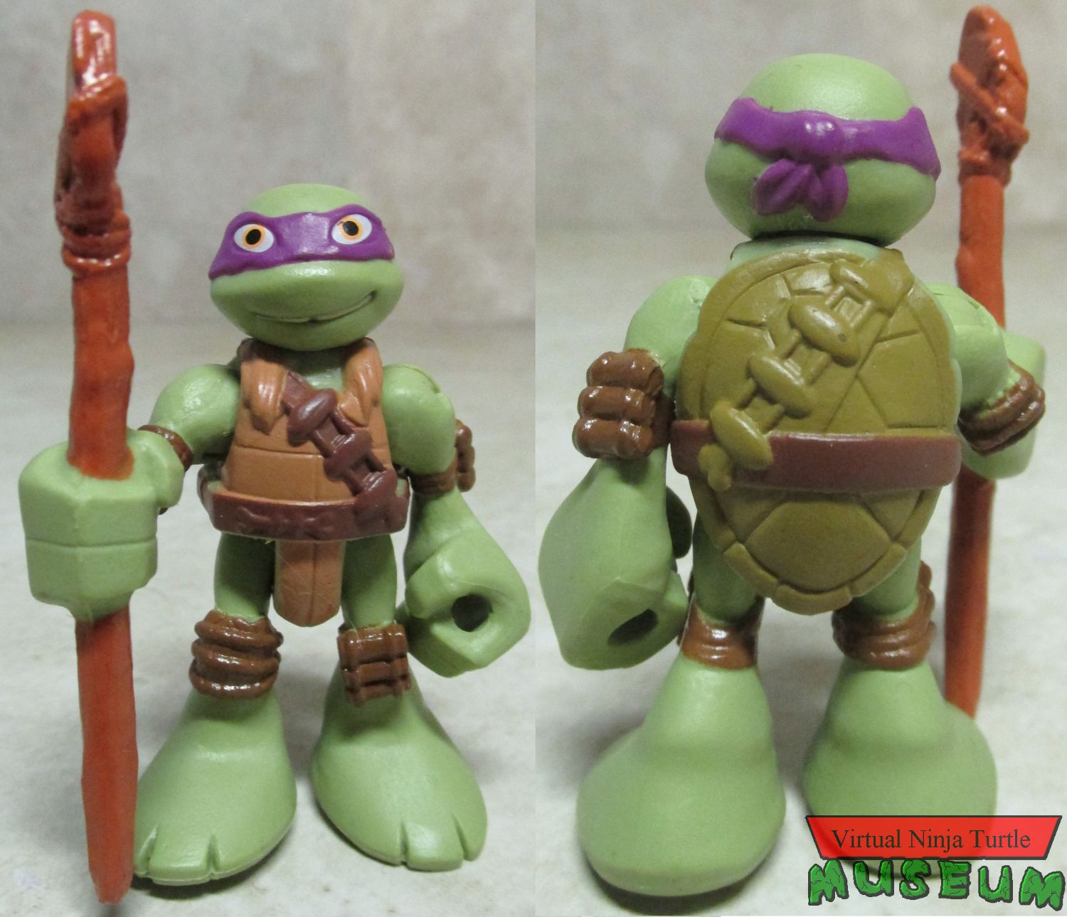 Donatello front and back