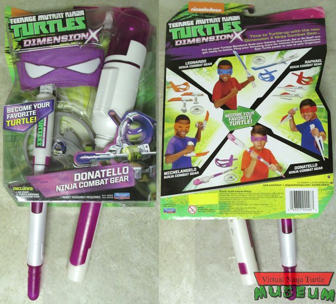 Dimension X Donatello's Ninja Combat Gear Set