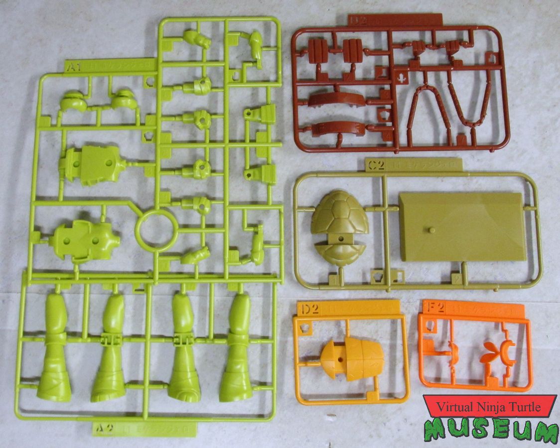 Michelangelo parts