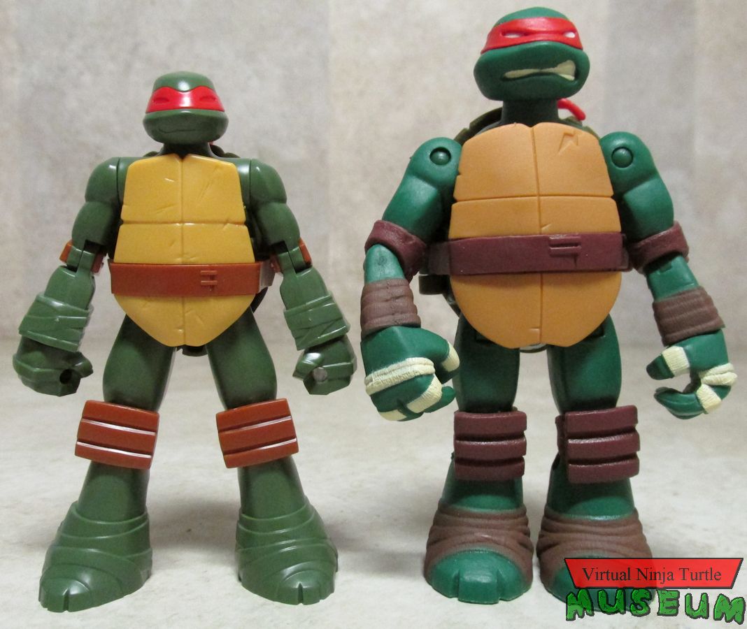 Sprukits Raphael and Playmates Battle Shell Raphael