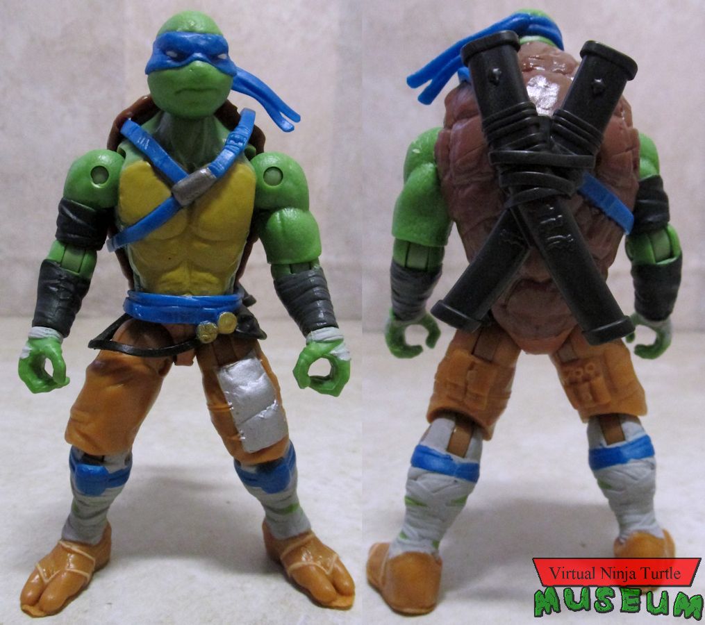 Leonardo front and back