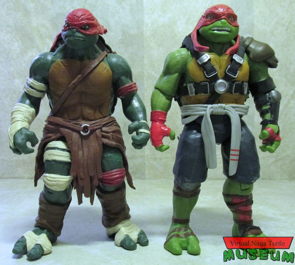 Raphael with 2014 movie figure