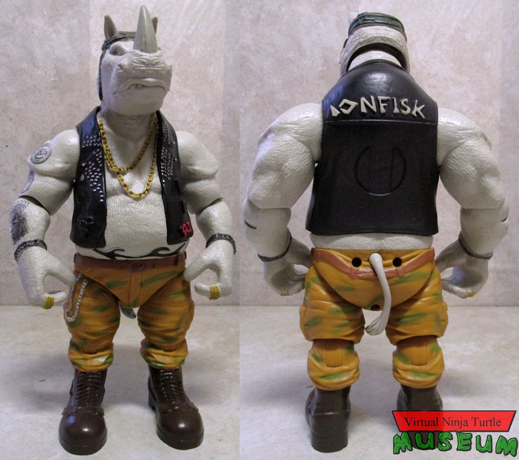 Rocksteady front and back