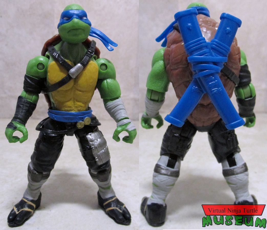 Leonardo front and back