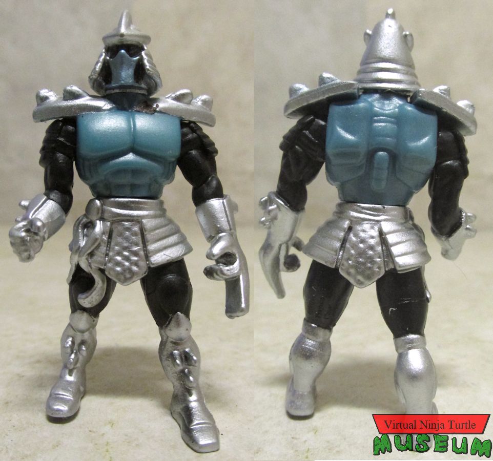 Shredder front and back