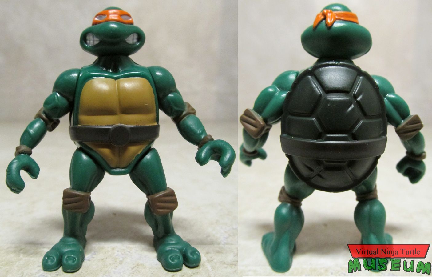 Michelangelo front and back