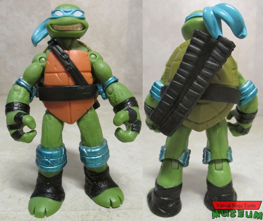 Leonardo front and back