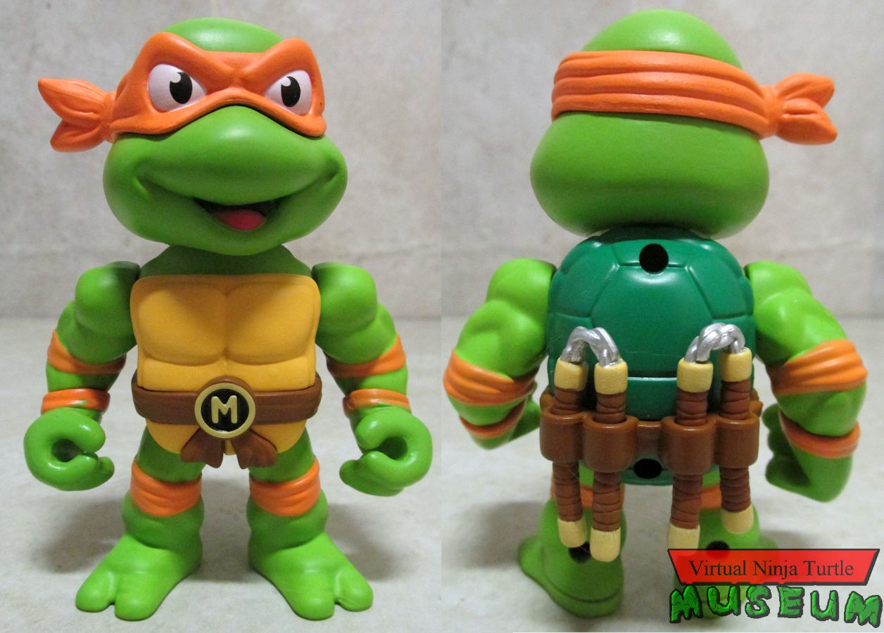 Michelangelo front and back