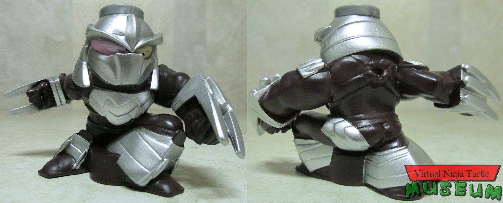 Shredder front and back