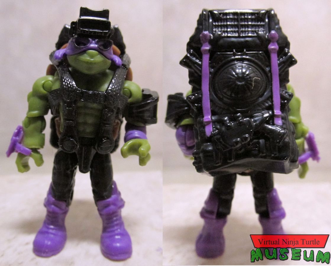 Donatello front and back