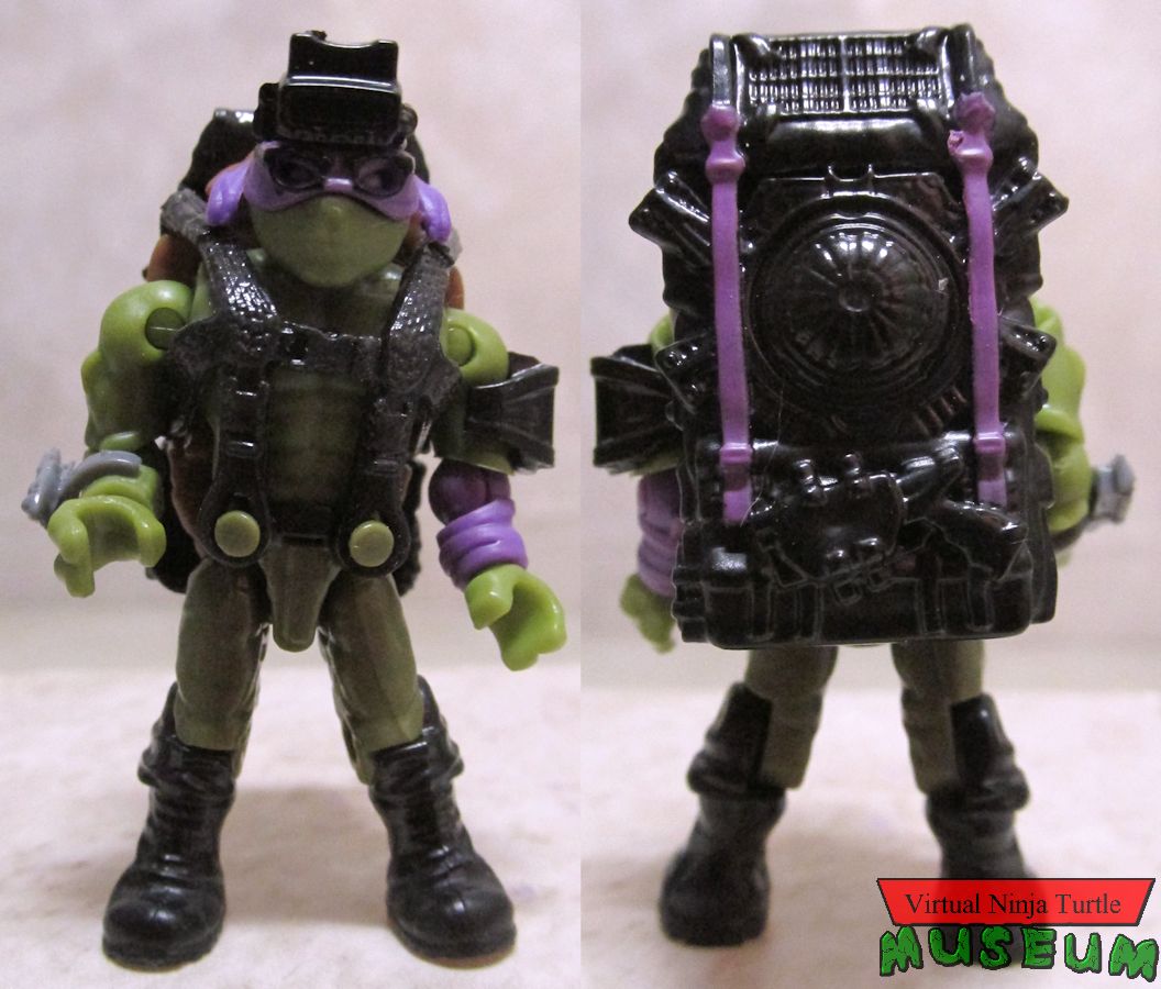 Donatello front and back