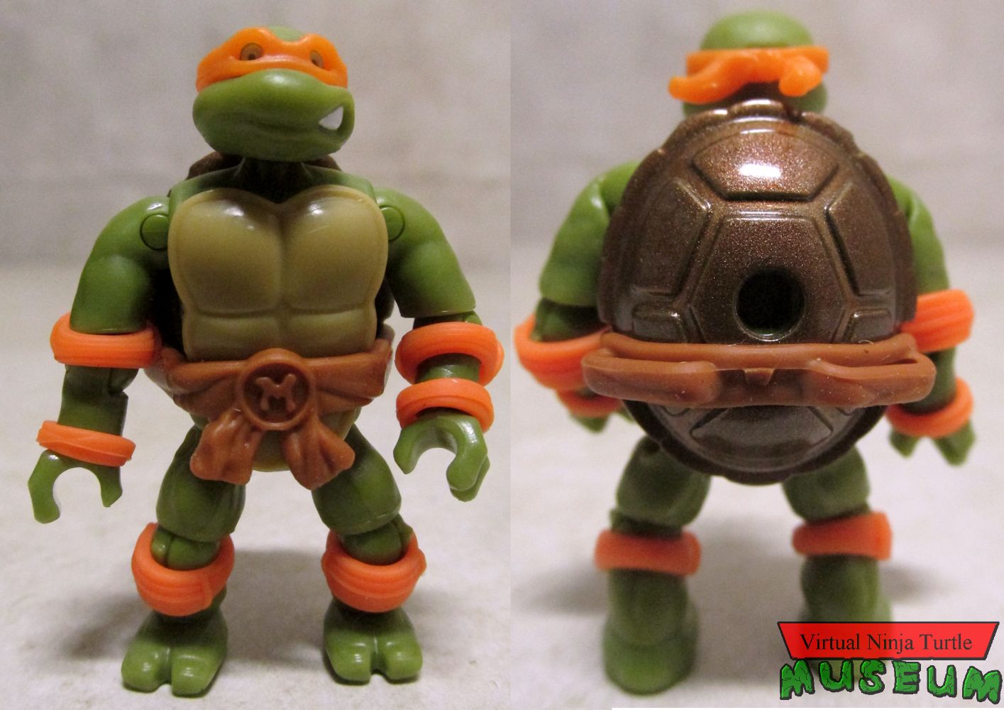 Michelangelo front and back