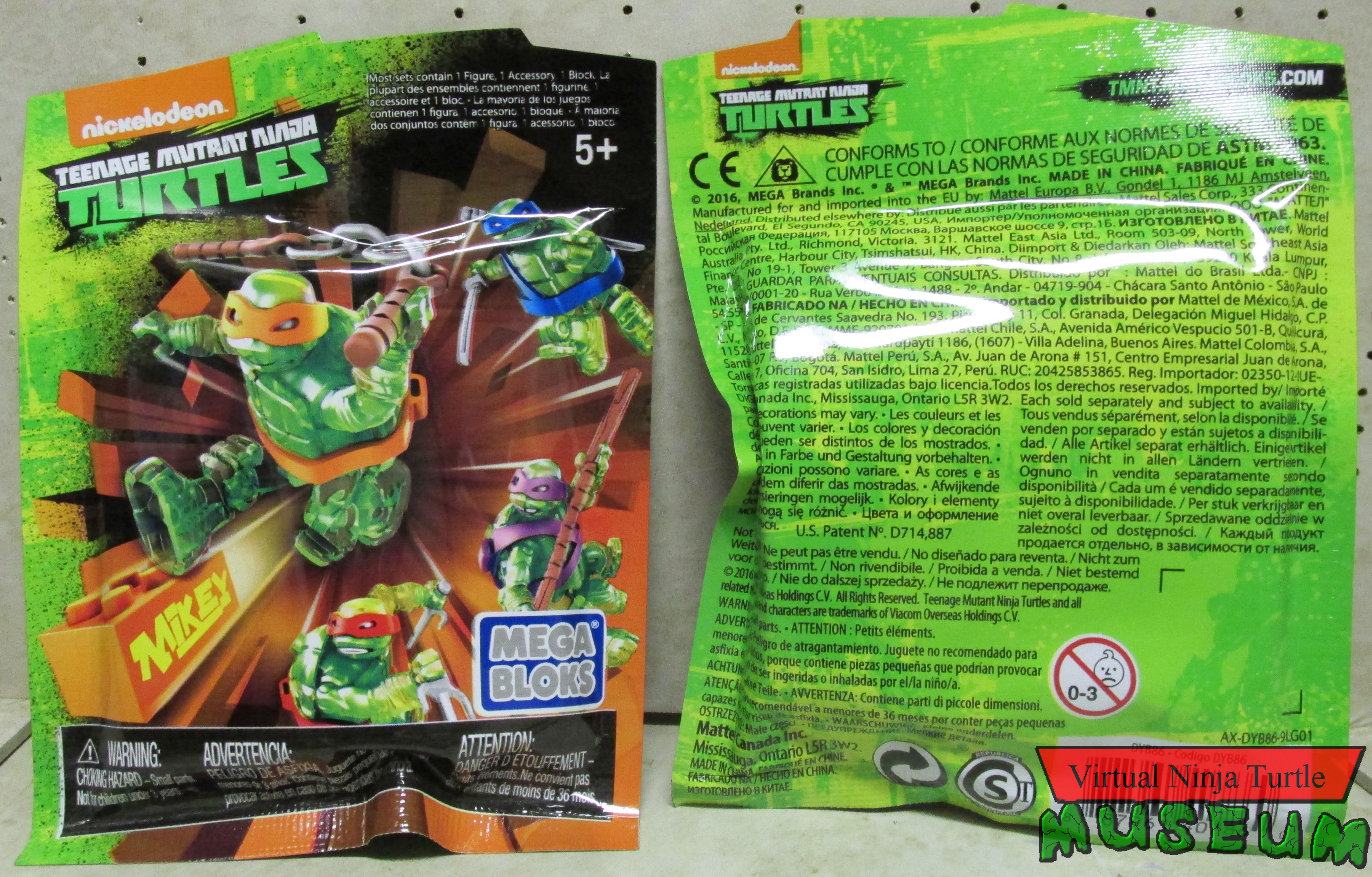 Mutagen Michelangelo bag, front and back