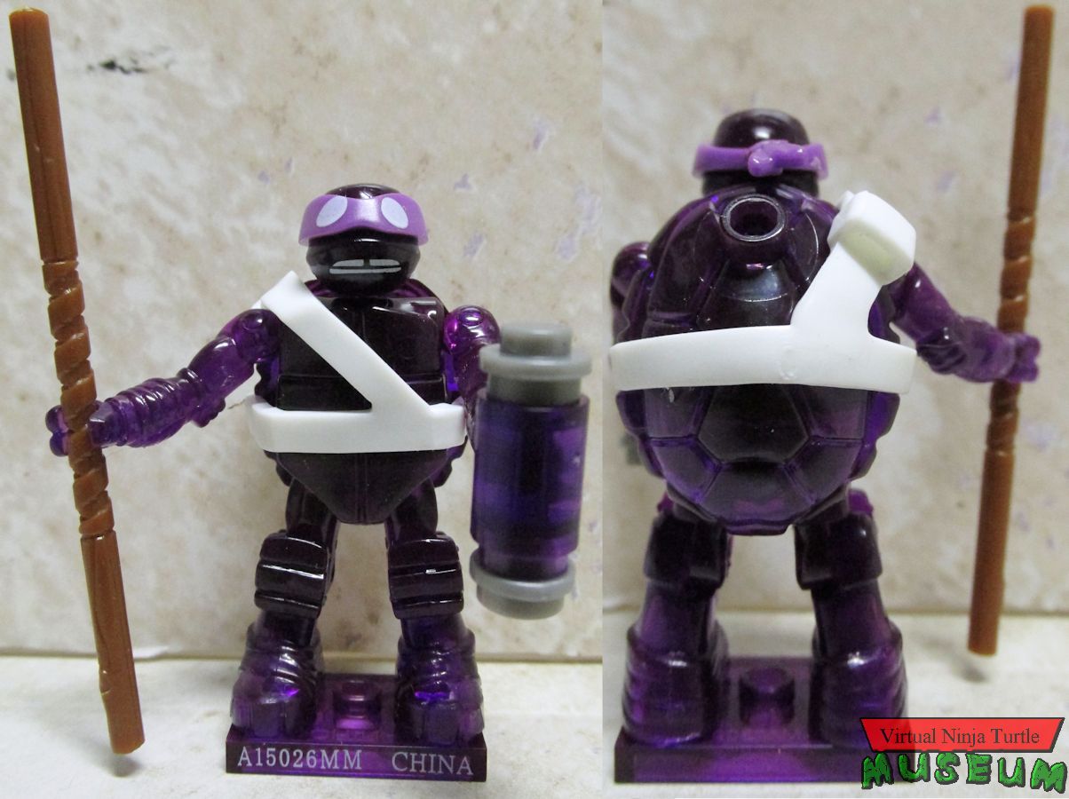 Donatello front and back