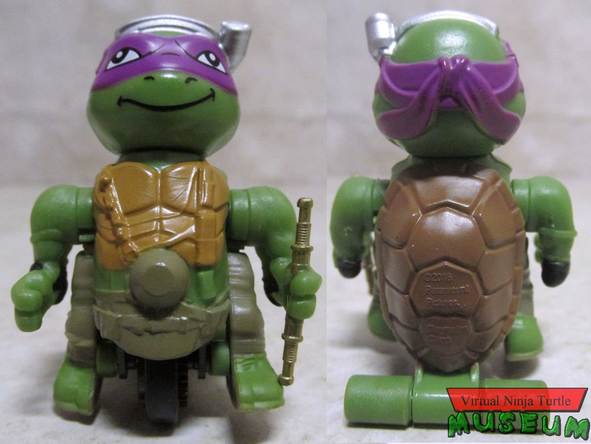 Donatello front and back