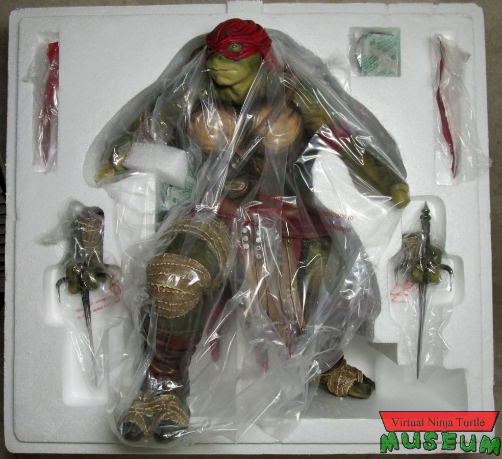 Raphael statue parts