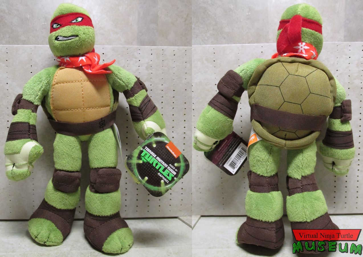 Christmas Plush Raphael front and back