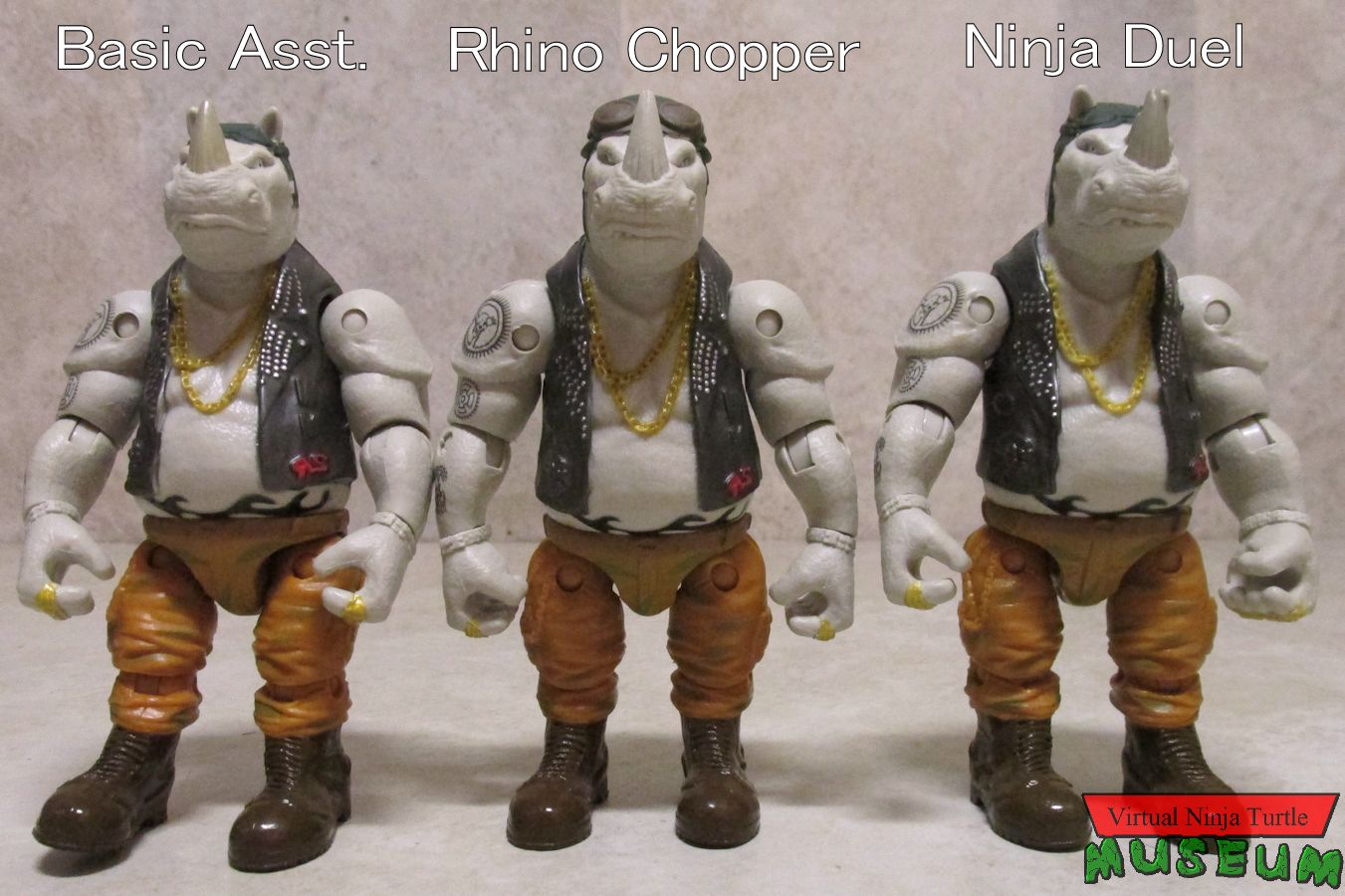 Rhino Chopper Rocksteady with basic and Ninja Duel Rocksteady