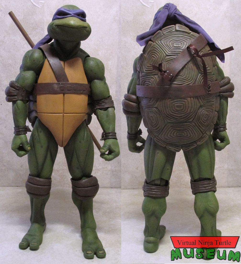 Donatello front and back