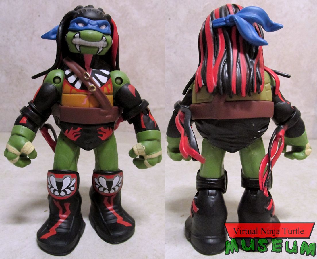 Leonardo as Finn Balor front and back