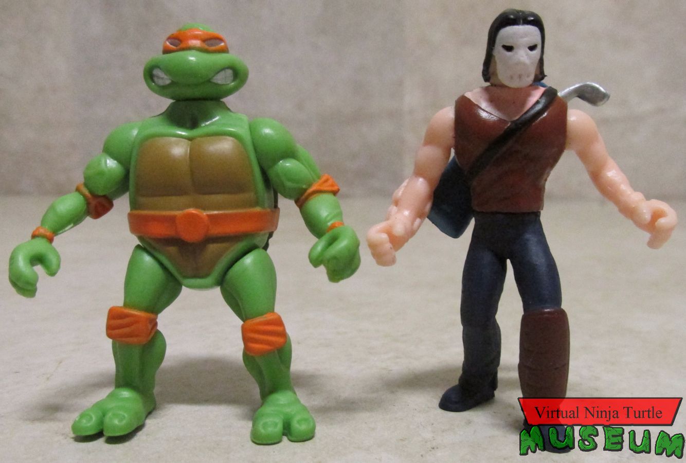 Classic Collection Minis Michelangelo & Casey Jones