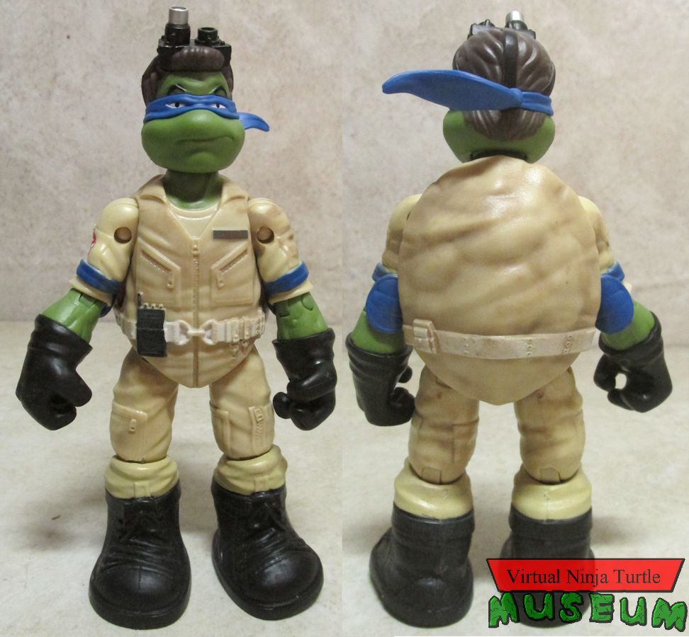 Leonardo as Stantz front and back