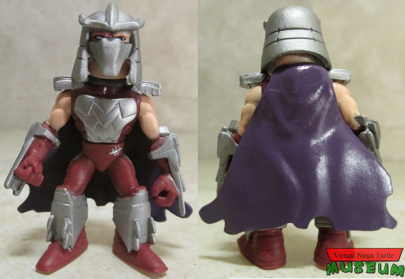 Shredder front and back